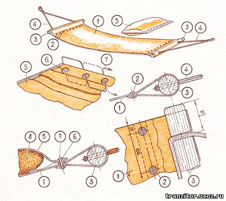 как сделать гамак