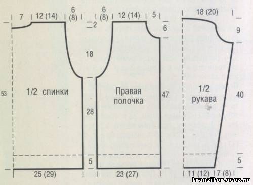 рукоделие,вяжем кофту