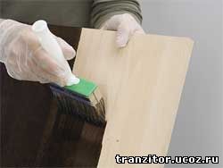 Способы и рецепты окраски древесины