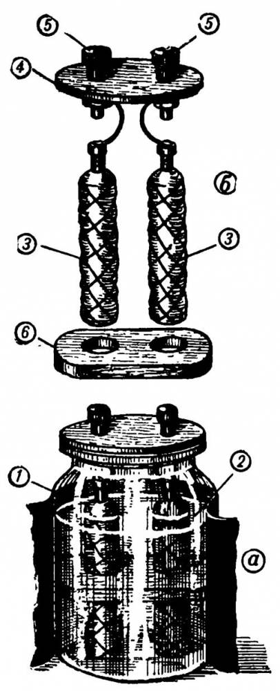 аккумулятор схема