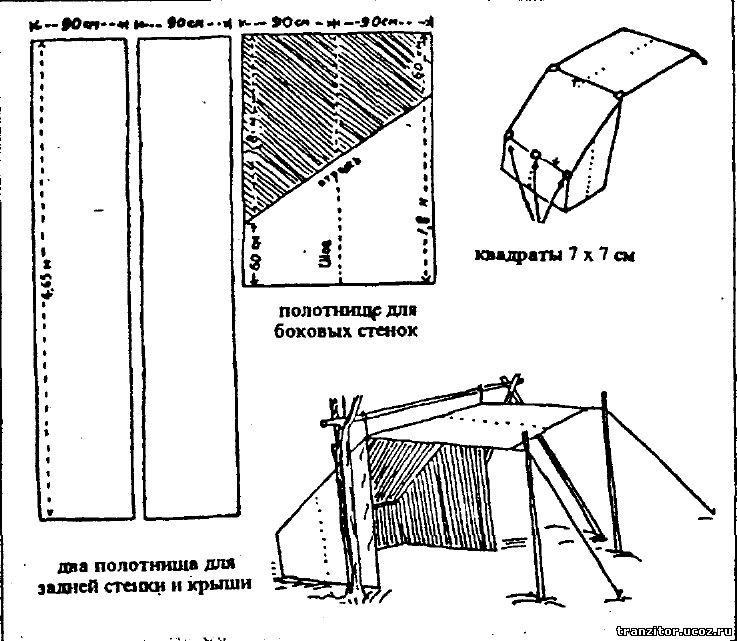 делаем палатку
