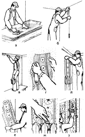 Как клеить обои