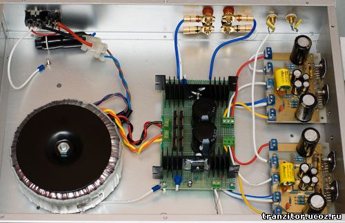 Фото усилителя на LM3886