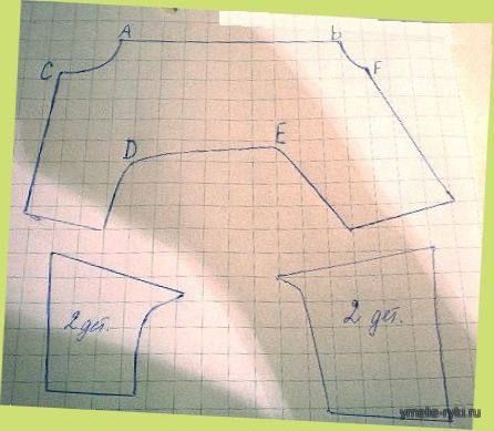 выкройка одежды для собак