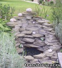 мини пруд дома