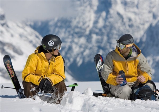 Лыжный курорт Гармиш Партенкирхен 