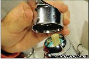 Ремонт однорычажного смесителя