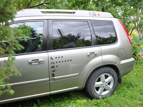 автомобильные наклейки своими руками