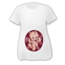 надписи на футболке для беременных