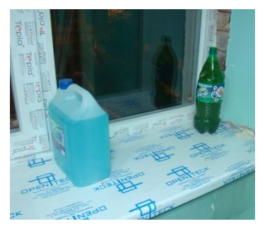 Установка подоконника