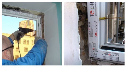 Установка окна 