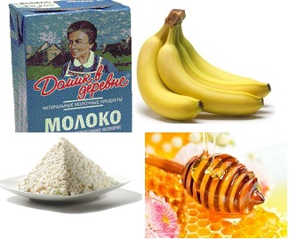 ингридиенты для протеинового коктейля