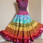 юбка ярусами