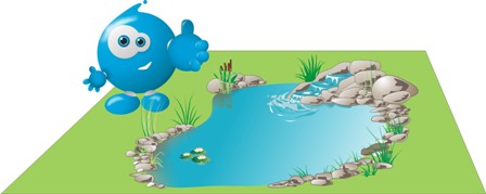 Дизайн плёночного пруда