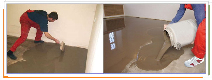 заливка стяжки наливной пол