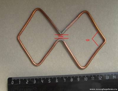 антенна Харченко для 3 G модема размеры