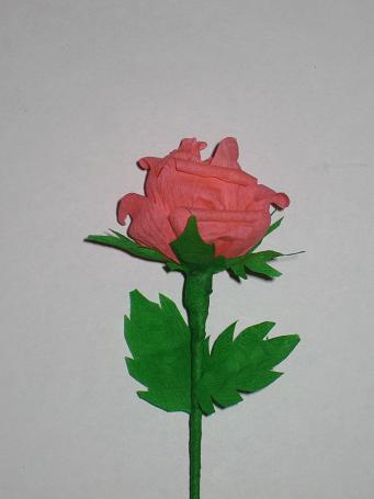 красивая розочка из бумаги своими руками