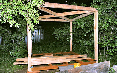 Выбор места для беседки