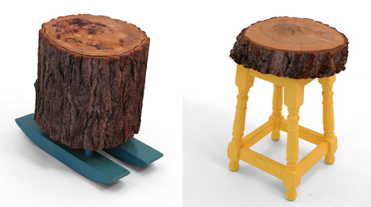 поделки из чурок, дров