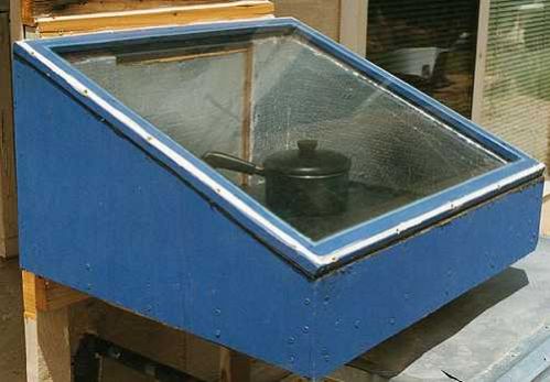 Самодельная солнечная печь