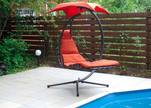 Гамак-качели - удобно и стильно для любой территории