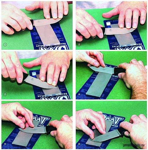 искусство заточки ножа